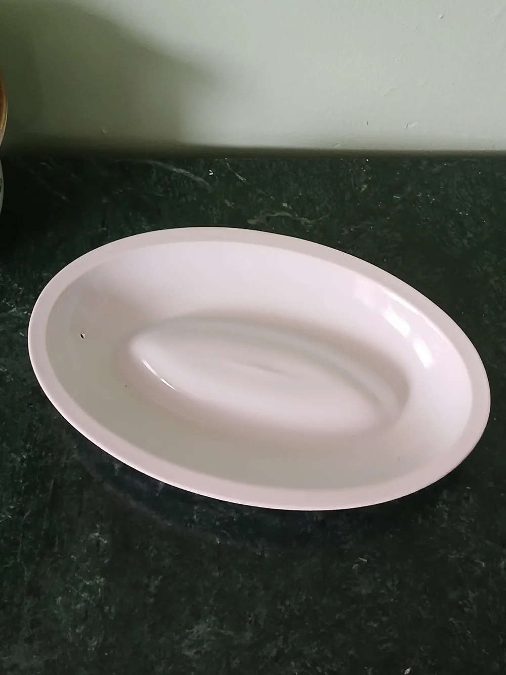 Royal Worcester White Covered Casserole with Orange Floral & Purple Vine Motif